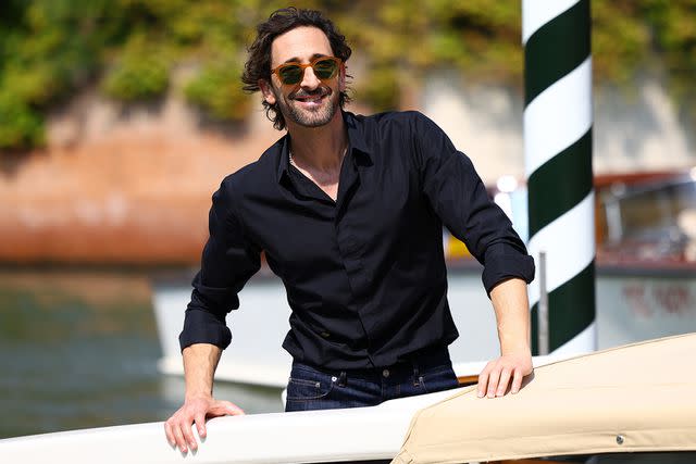 <p>Marc Piasecki/Getty</p> Adrien Brody