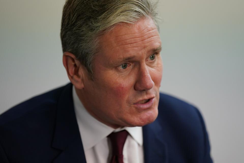 Labour leader Sir Keir Starmer (PA Wire)