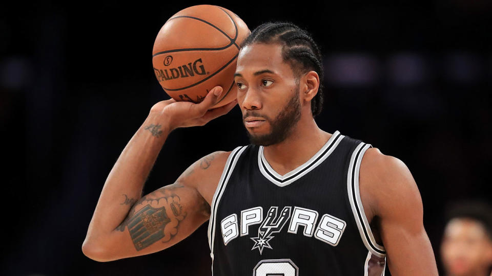 Kawhi Leonard could be set for a move to Canada. Pic: Getty