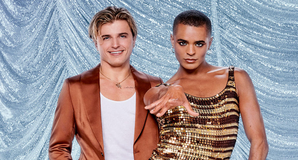 Layton Williams and Nikita Kuzmin - Strictly Come Dancing 2023. (BBC)