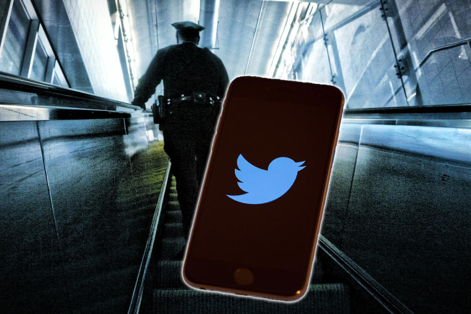 Police in Scotland used Twitter to help a domestic-abuse victim. (Photo: Getty Images)