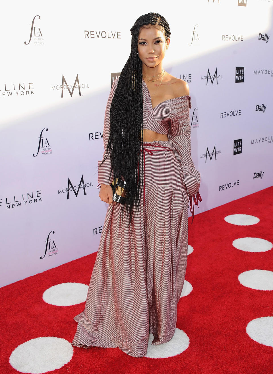 Jhene Aiko in Hellessy