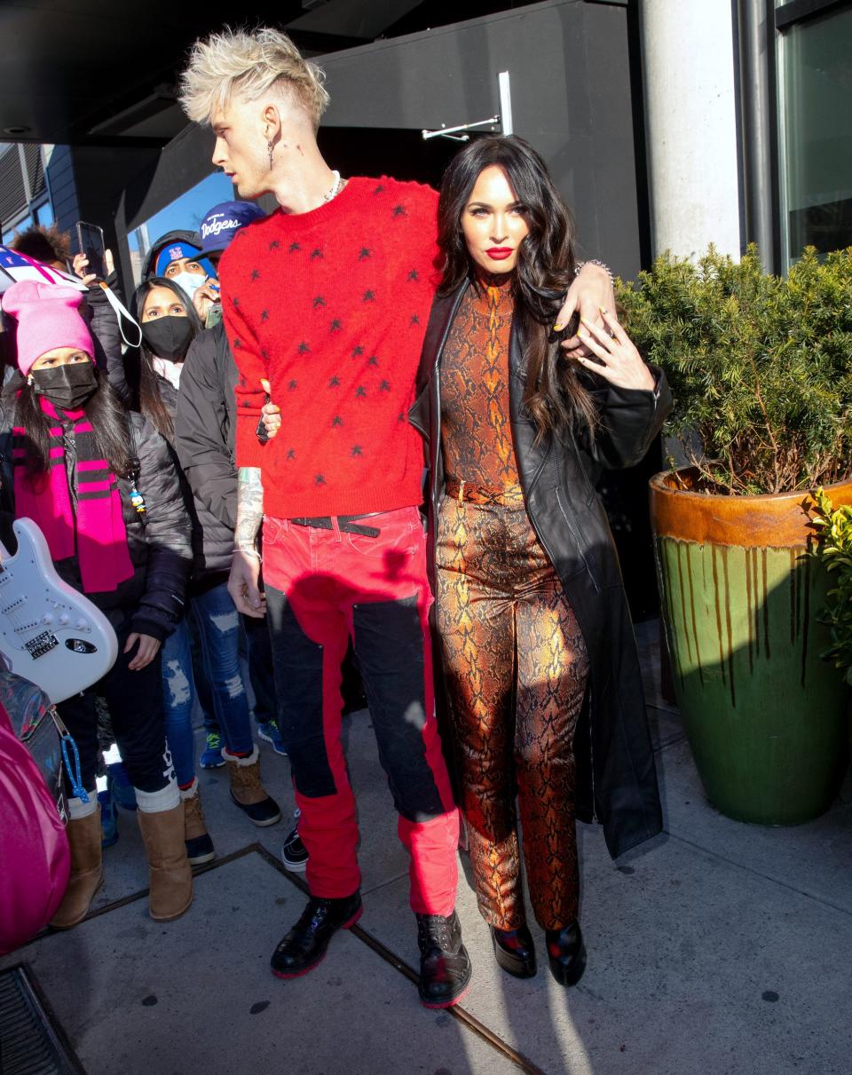 Megan Fox and Machine Gun Kelly