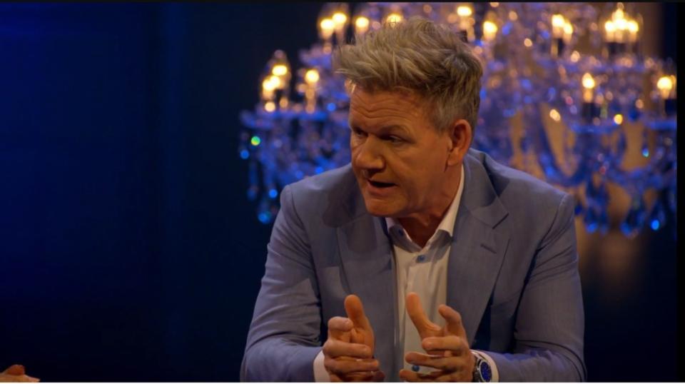 Gordon Ramsay on “Food Stars” Season 2. FOX