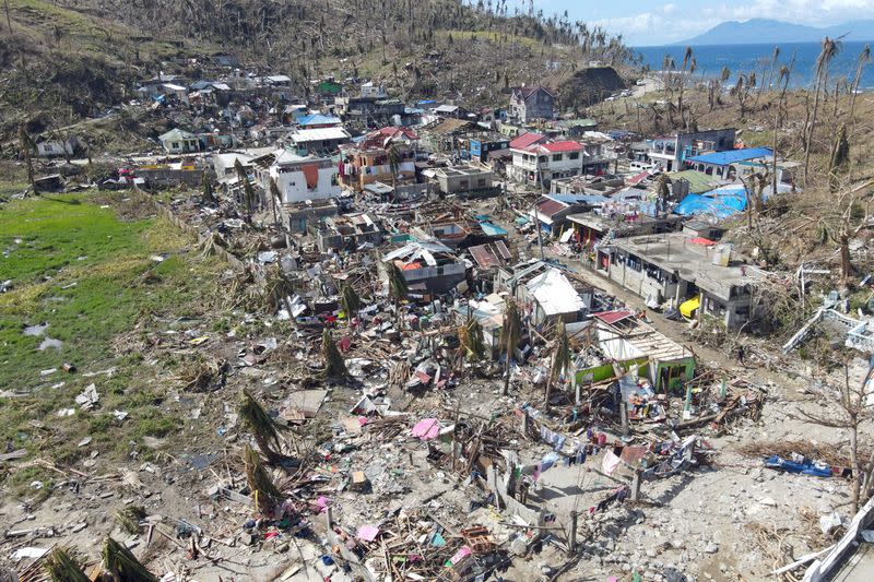 Typhoon Rai aftermath in Surigao city