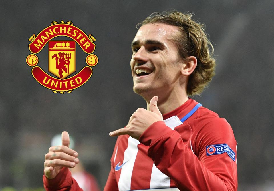 Antoine Griezmann is wanted by Manchester United