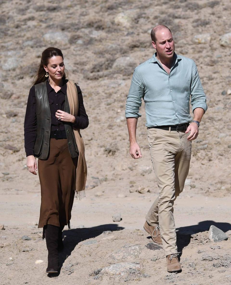 Kate Middleton and Prince William View the Devastating Effects of Climate Change on Pakistan's Glaciers