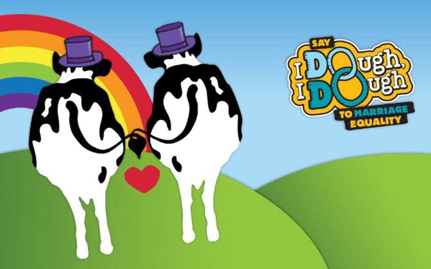 Ben and Jerry's is supporting marriage equality in Australia