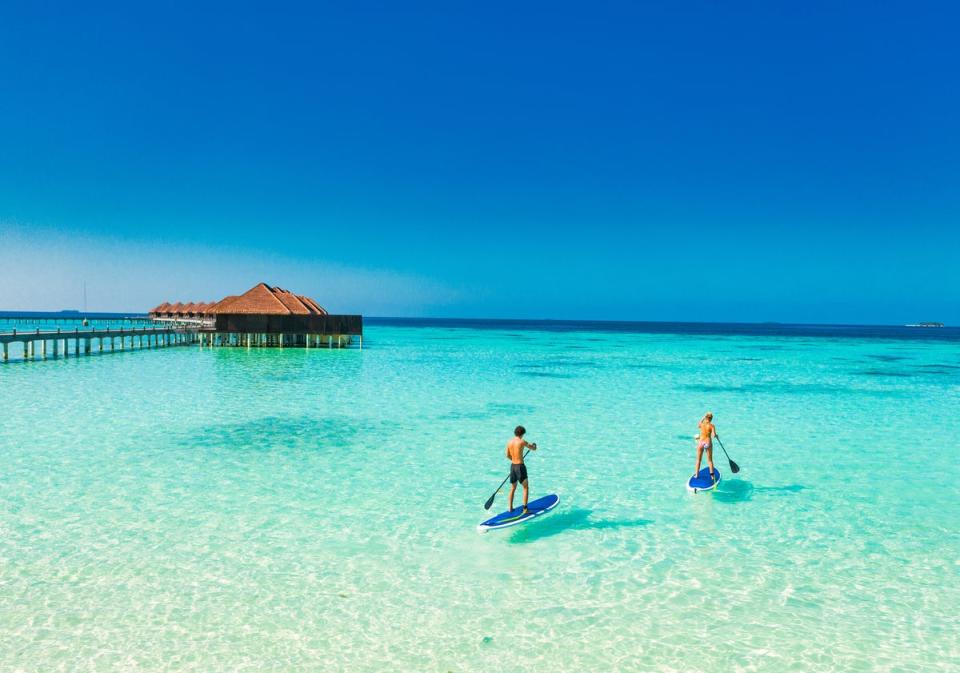 The Maldives is a honeymoon hot spot for couples of all ages (Getty Images)