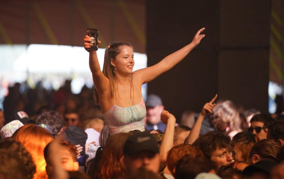 A music festival in Sefton Park in Liverpool as part of the national Events Research Programme (Danny Lawson/PA) (PA Archive)