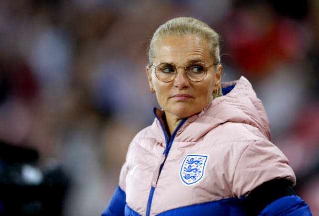 England manager Sarina Wiegman (Will Matthews/PA)