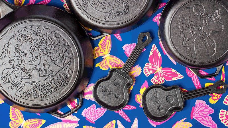 dolly parton lodge cast iron collection