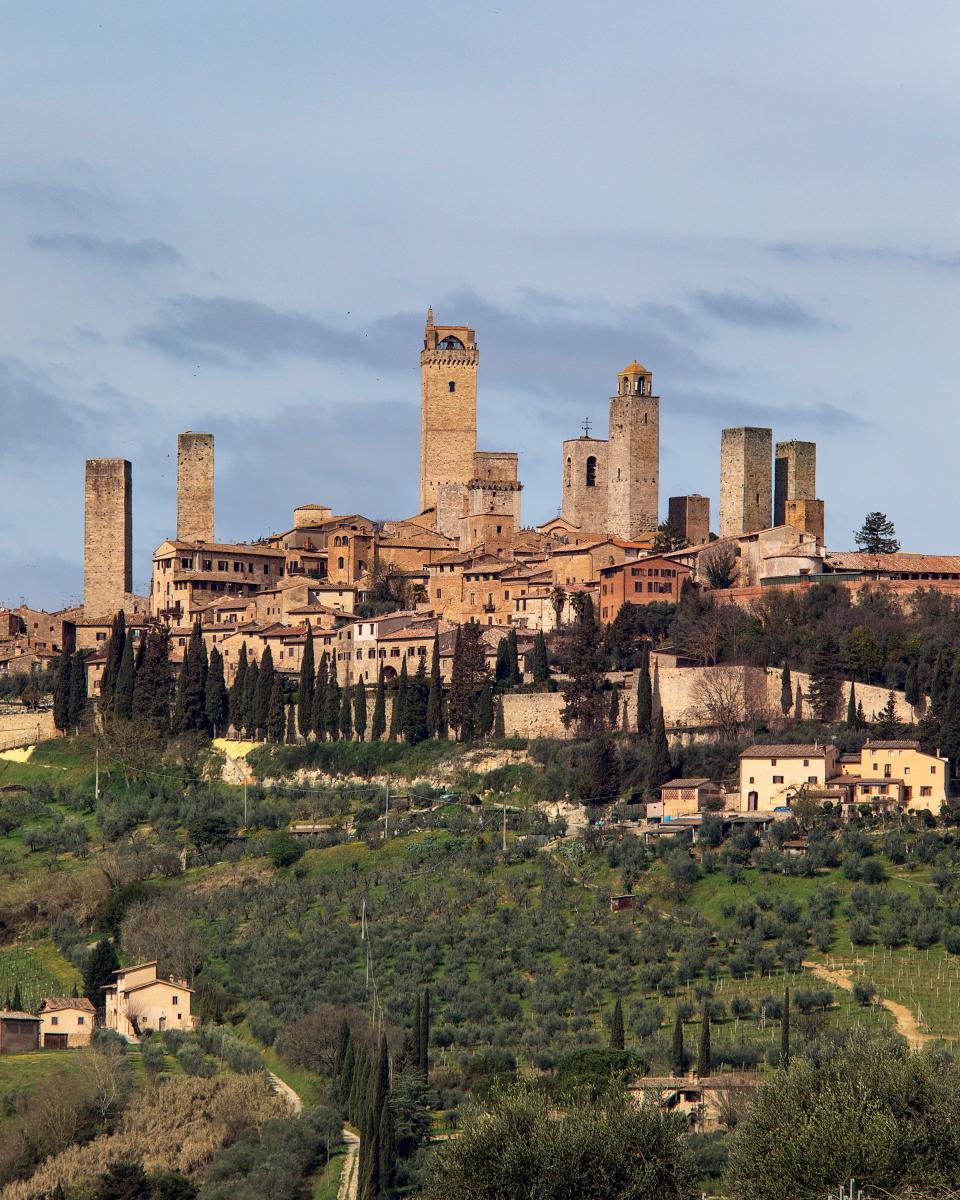 San Gimignano, a classic Tuscan hilltop town