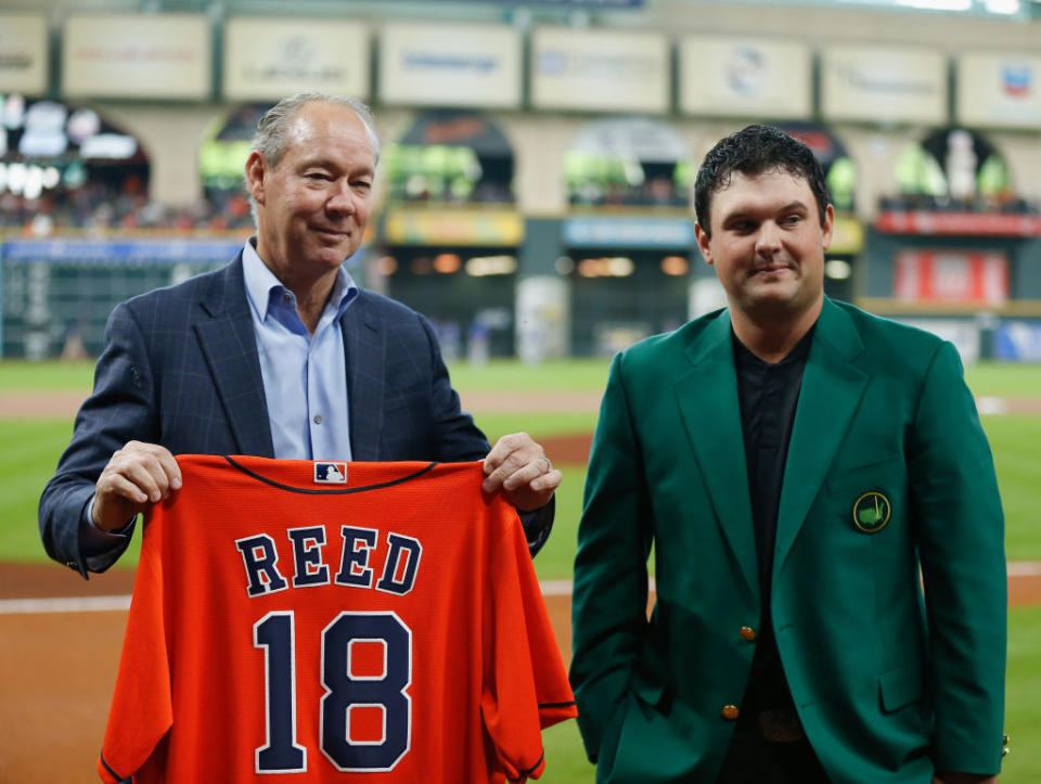 Patrick Reed visits the Astros.