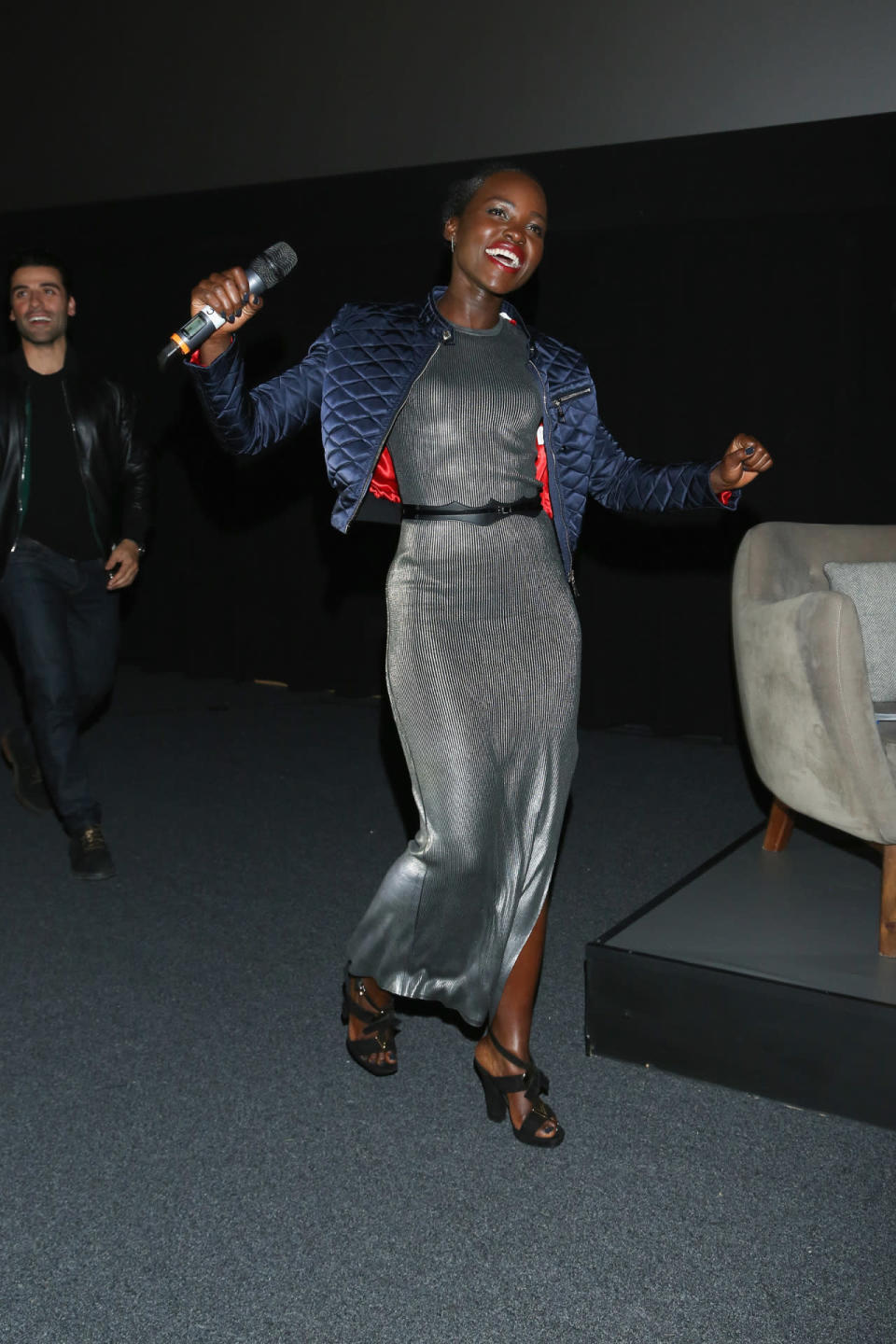 Lupita Nyong’o is SO excited the big day is almost here. 