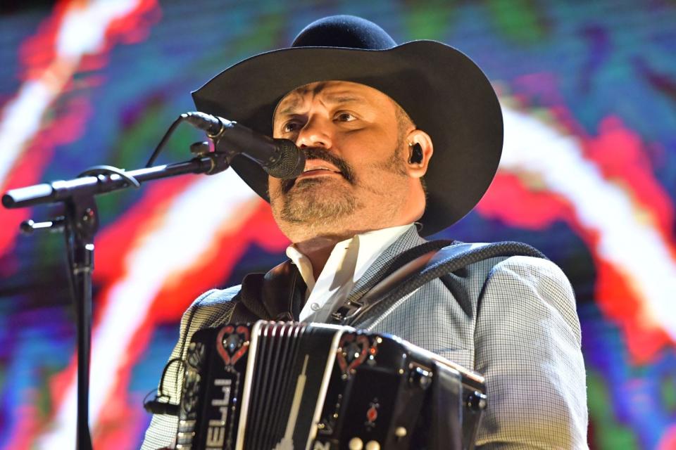 Intocable performs at a drive-in concert in El Paso Aug. 7, 2020. The band will perform at the American Bank Center in Corpus Christi on Friday, Nov. 25.