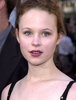 Thora Birch at the Westwood premiere of Paramount's Lara Croft: Tomb Raider