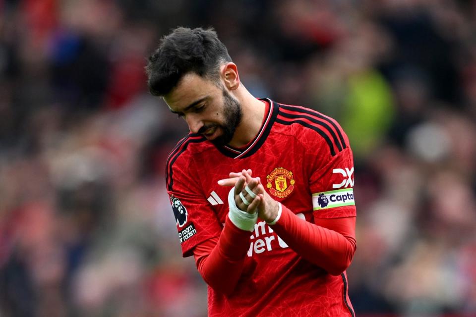 Bruno Fernandes is a doubt for Man Utd (Getty Images)