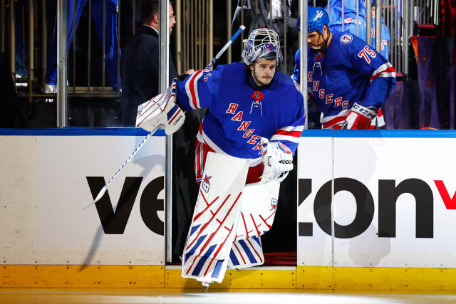 New York Rangers Igor Shesterkin 31 Away 2022 Stanley Cup