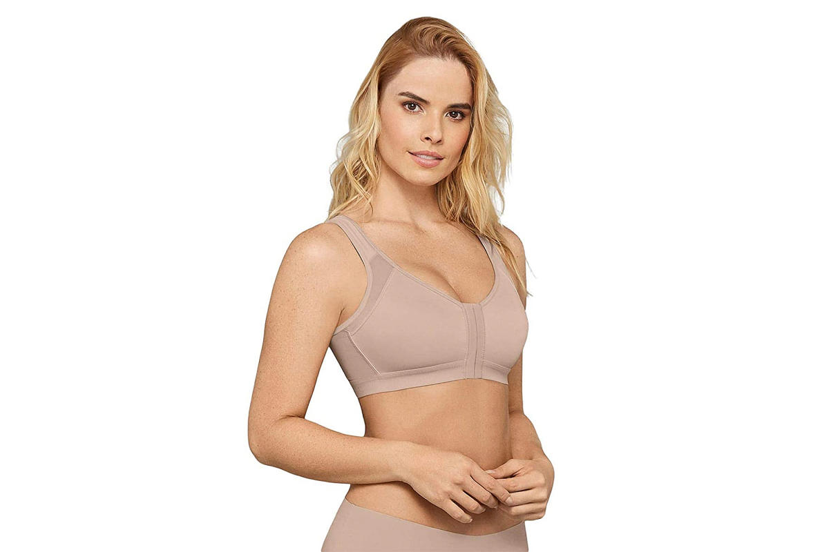 Posture Corrector Wireless Back Support Beige Bra