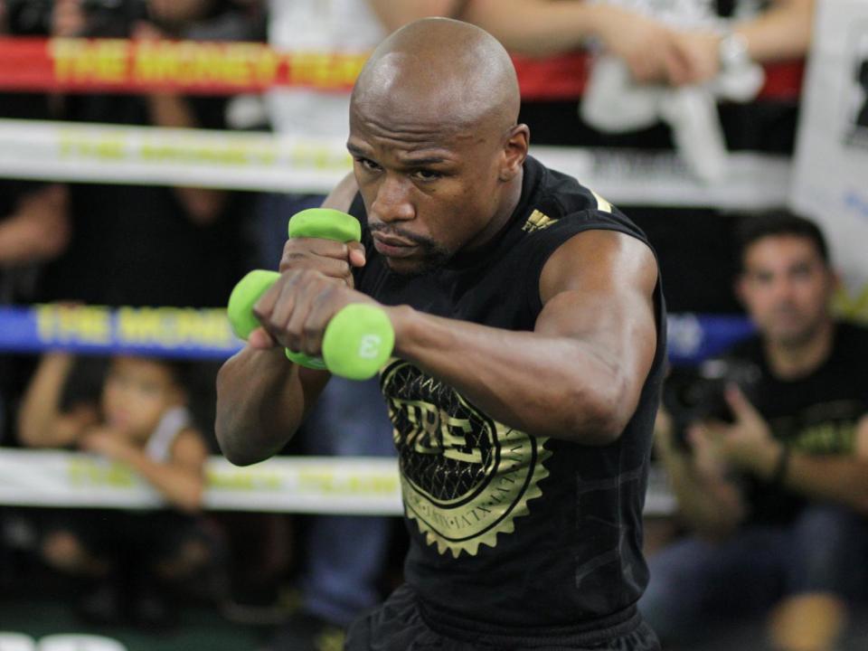 Mayweather has proven time and again a master of his craft - but is he now too old? (Getty)