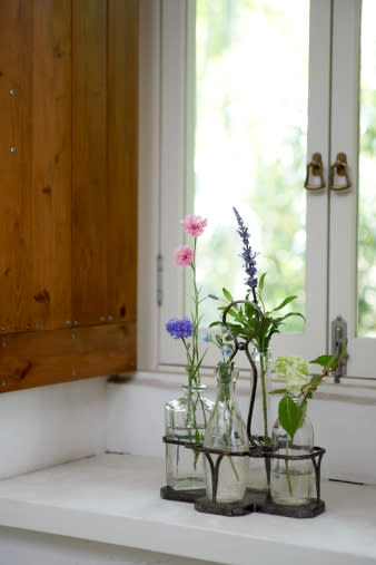 Puedes usar las flores que quieran para su jardín acuático / Foto: Thinkstock