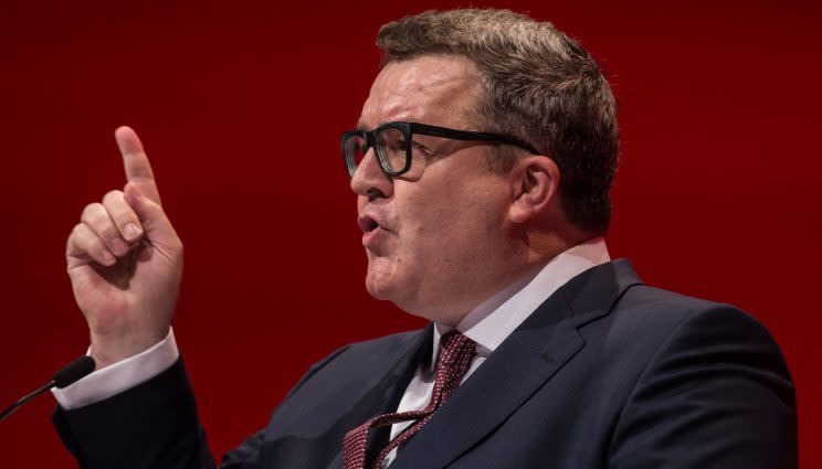 Watson has said Momentum do not have the Labour party’s interest at heart (Rex)