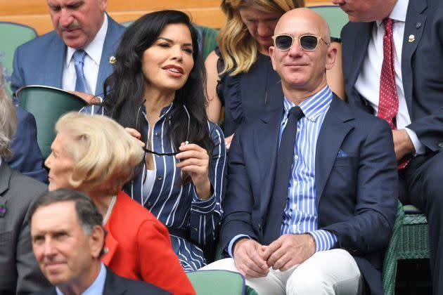 Lauren Sanchez et Jeff Bezos