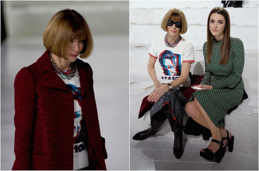 Hillary Clinton Has Never Looked So Badass as When She's Being Worn by Anna Wintour