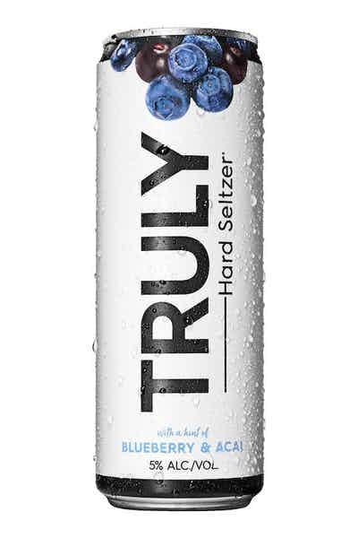 4) Blueberry & Acai Hard Seltzer