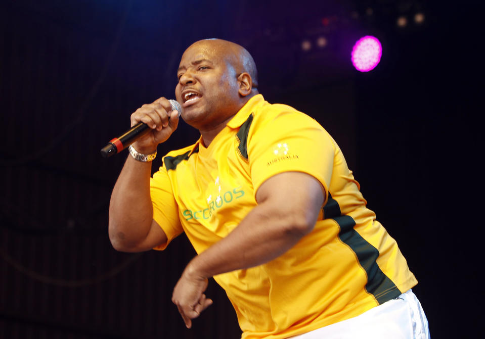 Young MC Performing