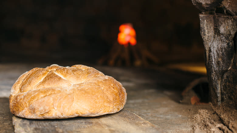Ancient Roman-style bread