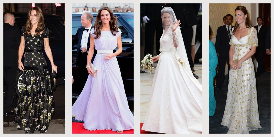 23 Times Kate Middleton Dressed Up in Alexander McQueen