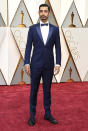 <p>Riz Ahmed arrives at the Oscars on Sunday, Feb. 26, 2017, at the Dolby Theatre in Los Angeles. (Photo by Jordan Strauss/Invision/AP) </p>