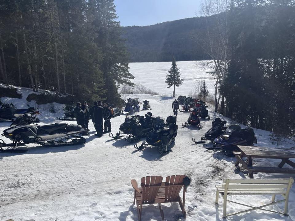 Northern New Brunswick's snowmobile trails only opened for two months this winter.
