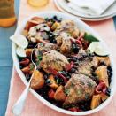 <p>This spicy, smoky Latin Chicken dish boasts a good portion of your daily fiber and beta carotene thanks to black beans and sweet potatoes. And with just 15 minutes of prep, this slow-cooker meal is easy to throw together in the morning.</p><p>Get the recipe from <a href="https://www.delish.com/cooking/recipe-ideas/recipes/a27905/latin-chicken-black-beans-potatoes-ghk0907/" rel="nofollow noopener" target="_blank" data-ylk="slk:Delish;elm:context_link;itc:0;sec:content-canvas" class="link ">Delish</a>.</p>