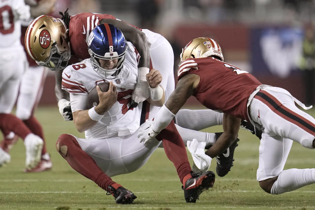 49ers' Talanoa Hufanga dunks on Cardinals' James Conner after postgame  scuffle – NBC Sports Bay Area & California