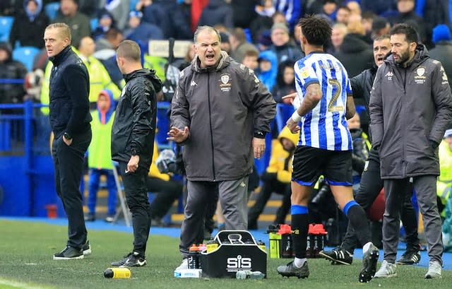 Carlos Corberan, right, is expected to become Huddersfield's new manager