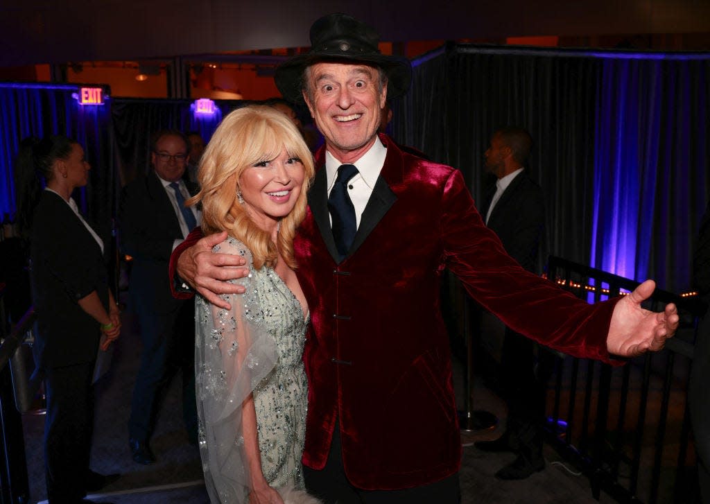 Elizabeth Segerstrom and Bobby Shriver attend a gala in Los Angeles