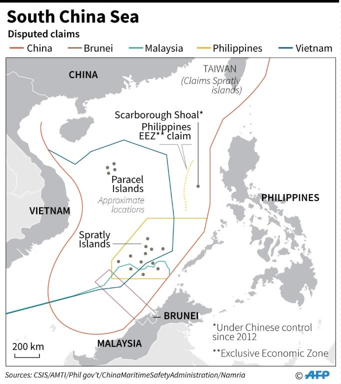 The Philippines plans to construct a quay on Thitu island in the South China Sea