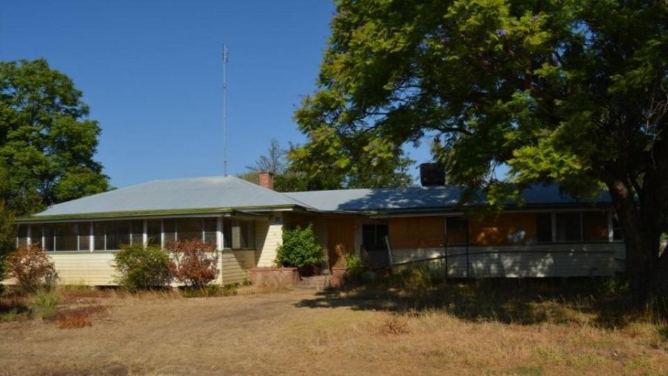 A house in the town of Boggabilla is selling for $28,000.