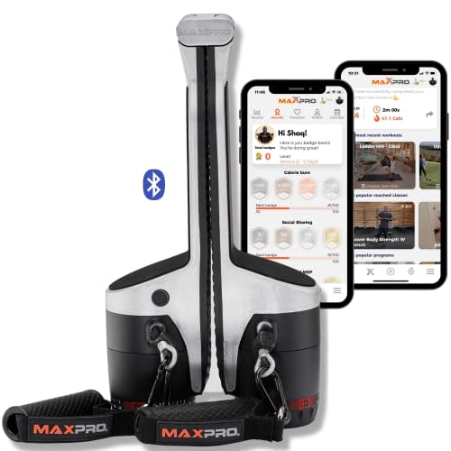 MAXPRO: Portable Smart Cable Home Gym Machine | All-in-One w/Bluetooth