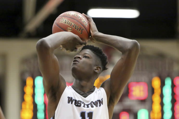 The NCAA ruled that Mo Bamba remains eligible to play for Texas next season. (AP)