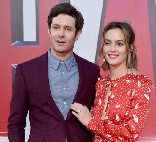 Adam Brody and Leighton Meester