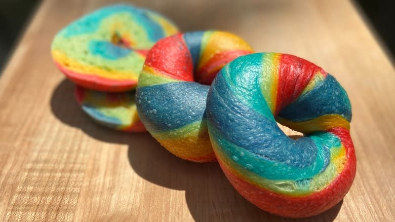 Pride bagels