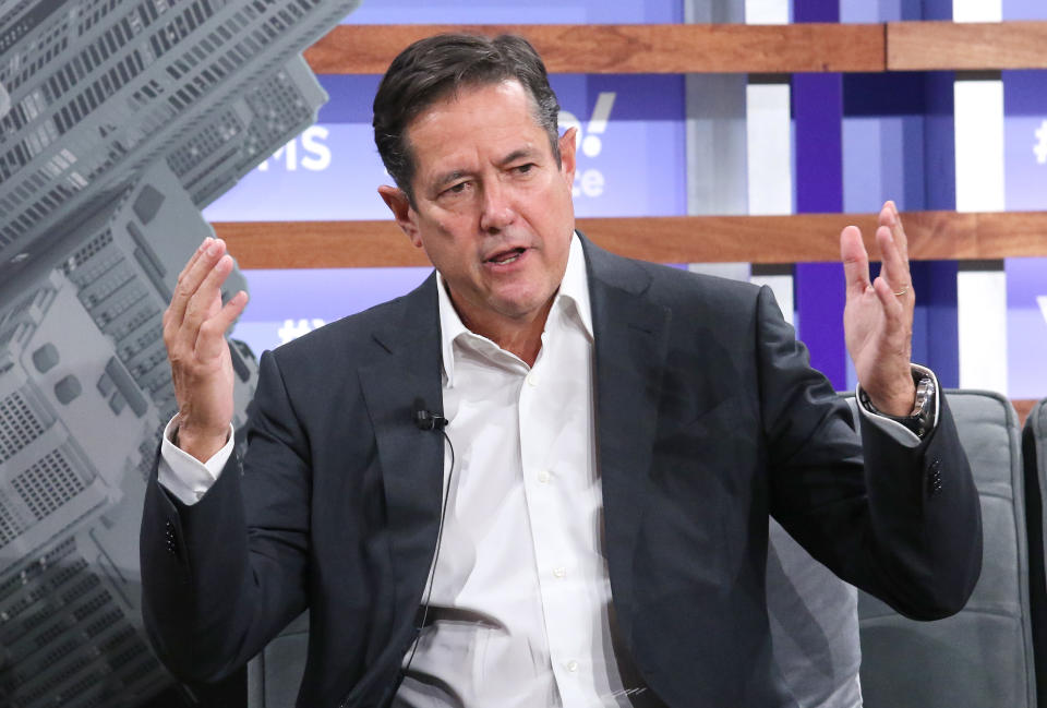 NEW YORK, NEW YORK - OCTOBER 10: Chief Executive of Barclays Jes Staley attends the Yahoo Finance All Markets Summit at Union West Events on October 10, 2019 in New York City. (Photo by Jim Spellman/Getty Images)