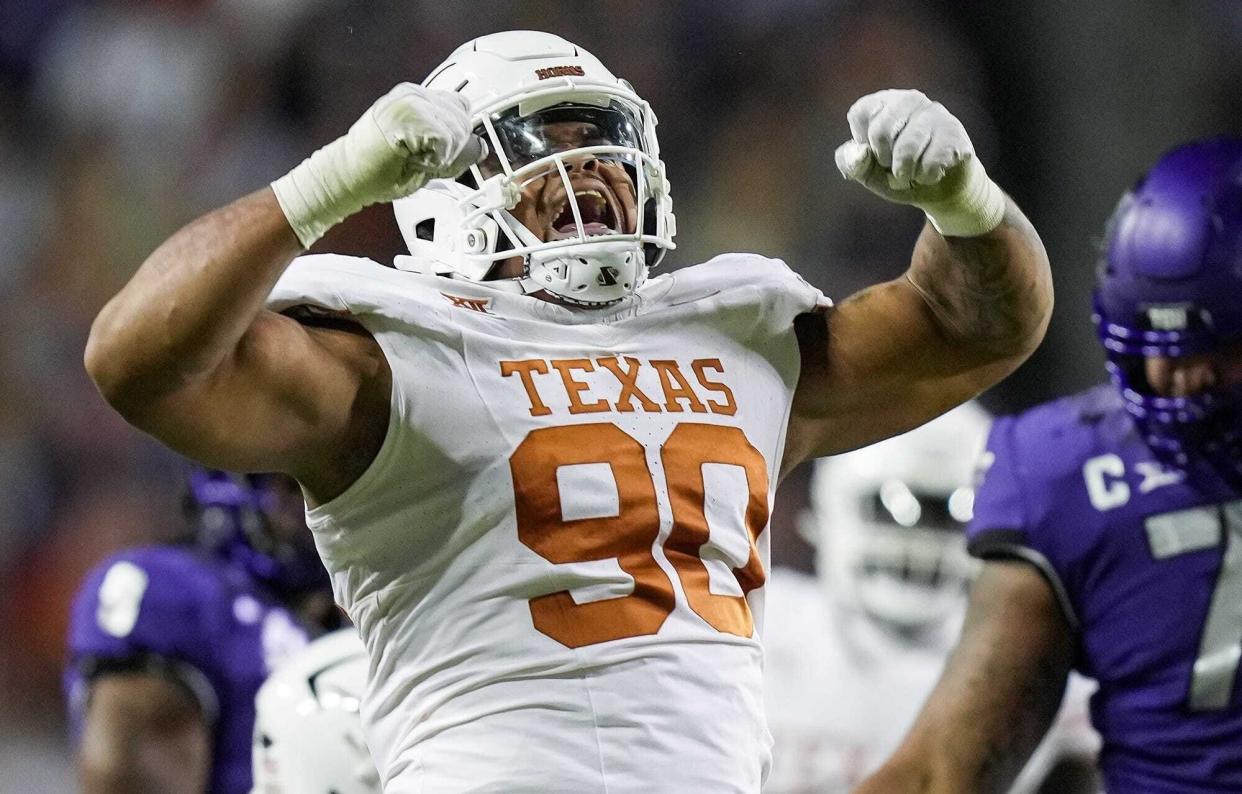 Texas defensive tackle Byron Murphy believes he is a perfect fit for the Seattle Seahawks who picked him with the 16th overall pick in the NFL draft Thursday.