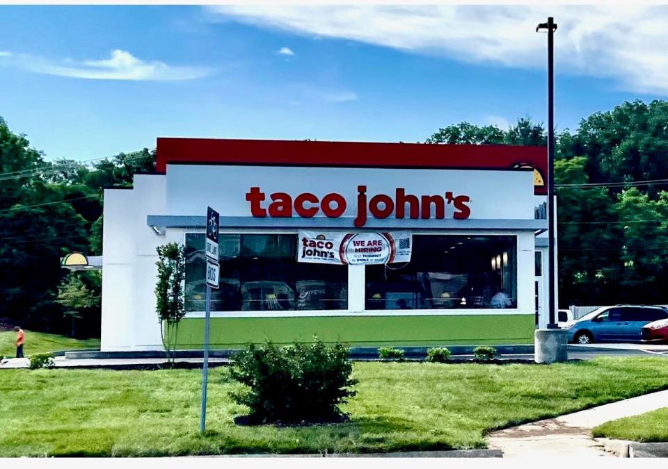 Taco John's will soon open this new location on Riverside Drive.