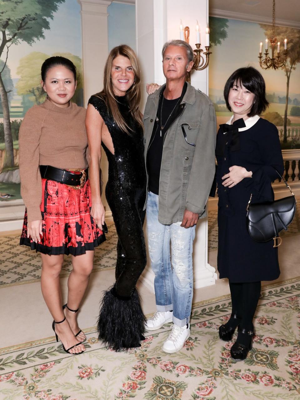 Nichpat Suphat, Anna Dello Russo, Angelo Gioia, Mitsuko Watanabe