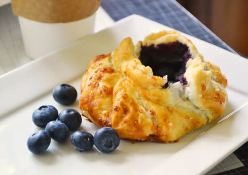 Easy Blueberry Galettes